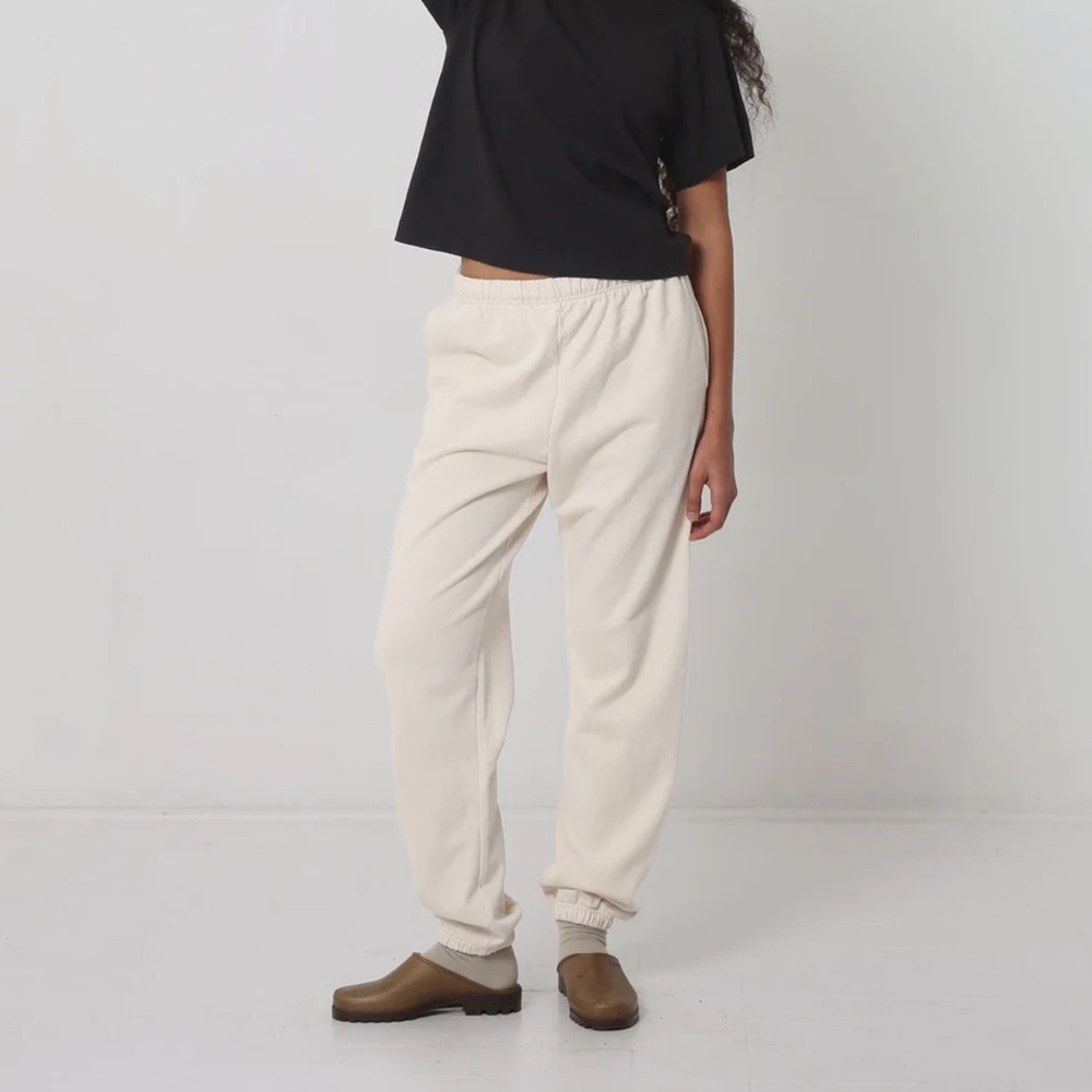 Cream Jogger Sweatpants from Everybody World